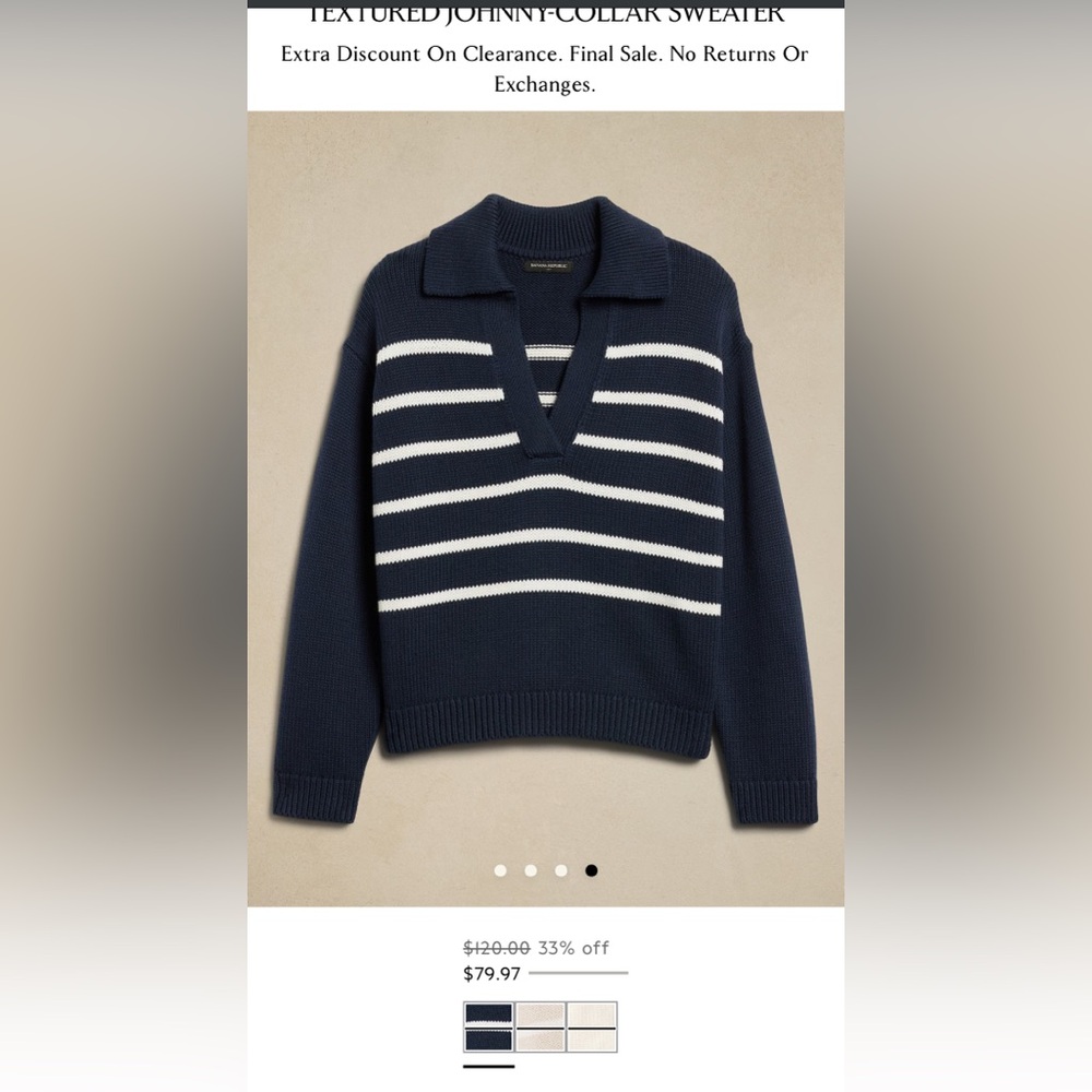 ❌❌IN SEARCH FOR banana Republic sweater 🛑